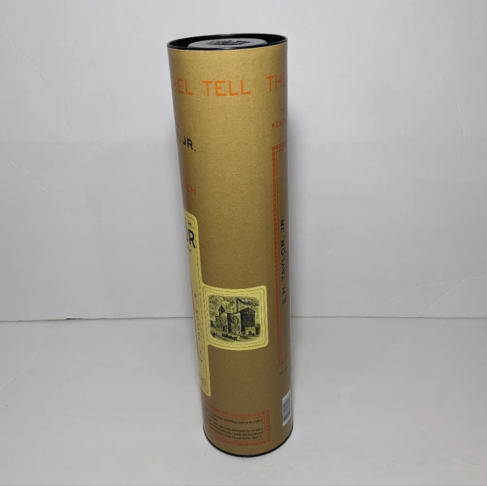 Colonel E. H. Taylor Bourbon Whiskey Bottle with box